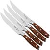 Messermeister Avanta L8684-5-4S, set de 4 couteaux à steak, bois de pakka