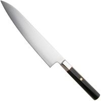 Afbeelding voor Mcusta Zanmai Gyutoh KH-4005S Ginsan Silver 3, Ebony Pakka Handle, Knivesandtools Exclusive, gyutoh, 22.5 cm