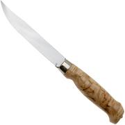 Marttiini Lynx 139, 139010, Stainless, Curly Birch, Outdoormesser