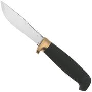Marttiini Condor Skinner 186014 Stainless, Black Rubber, couteau de chasse