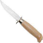 Marttiini Scout's Knife, 508010, Stainless, Curly Birch, couteau d'outdoor