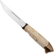 Marttiini Bear 549011W, Stainless, Curly Birch, outdoor knife