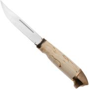 Marttiini Bear 549011W, Stainless, Curly Birch, Outdoormesser