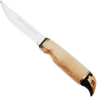 Afbeelding voor Marttiini Wood Grouse 549019W Polished 1.4034, Curly Birch Bronze, bushcraftmes