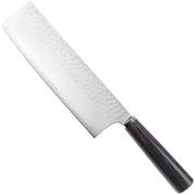 Afbeelding voor Musashi H861-2 Tsuchime VG-10, Purple Mahogany, nakiri, 18 cm