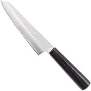Afbeelding voor Musashi H862-3 Tsuchime VG-10, Purple Mahogany, kiritsuke petty, 15 cm