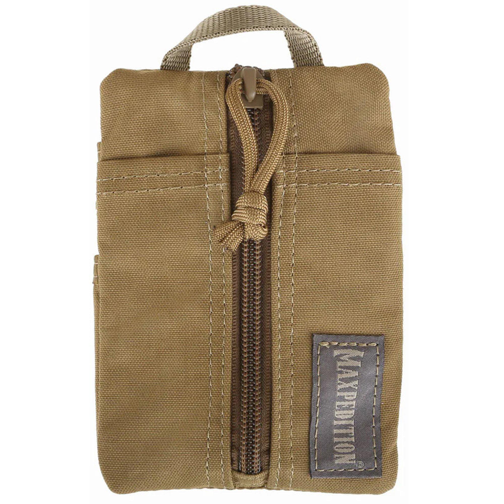 Maxpedition Platy Pocket Organizer 0235DT 4x6 Dark Tan, Pouch