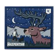 Afbeelding voor Maxpedition HBRTN Hubertus 3D Morale Patch NIGHT, patch, Knivesandtools Exclusive
