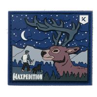 Afbeelding voor Maxpedition HBRTN Hubertus 3D Morale Patch GLOW, patch, Knivesandtools Exclusive