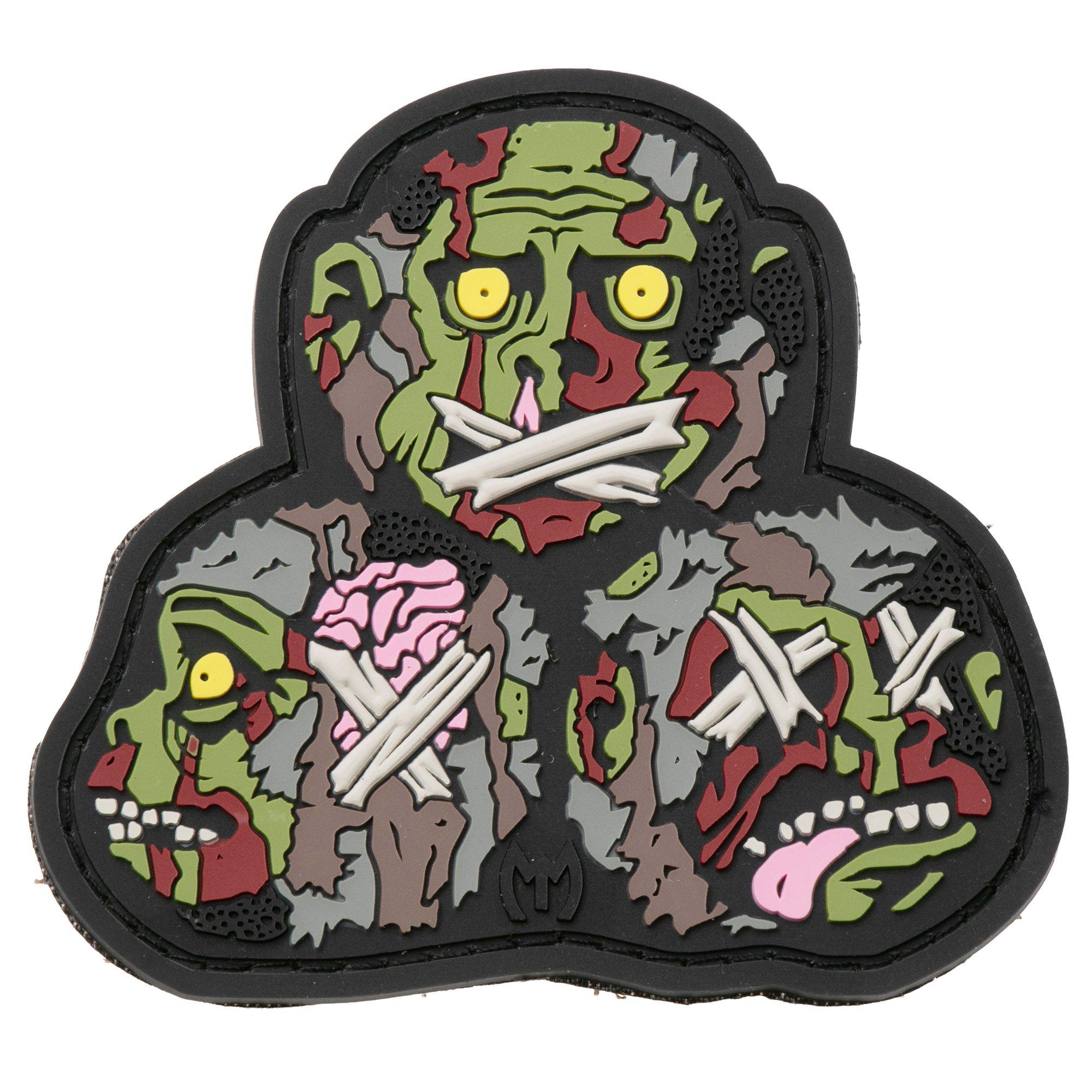 Maxpedition MONOS 3 Wise Monkeys 3D Morale Patch TACTICAL, patch