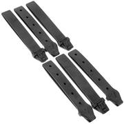 Maxpedition TacTie PJC5BLK Polymer Joining Clips AGR MOLLE-clips, 6 Stücke