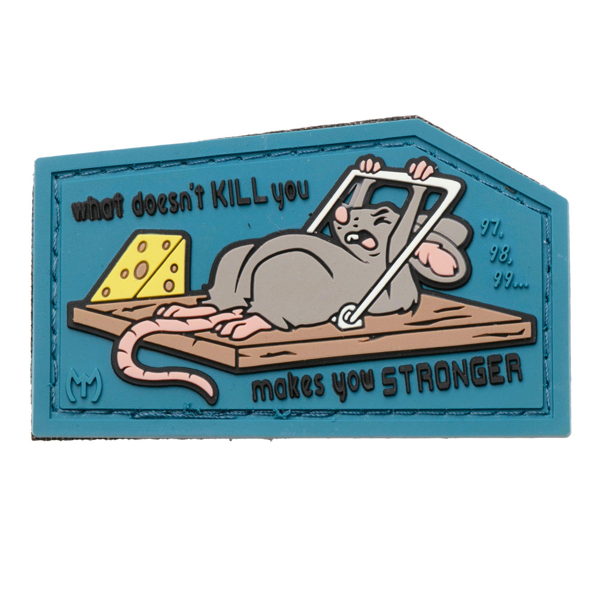 Maxpedition TRAPC Mouse Trap 3D Morale Patch FULL COLOUR, patch