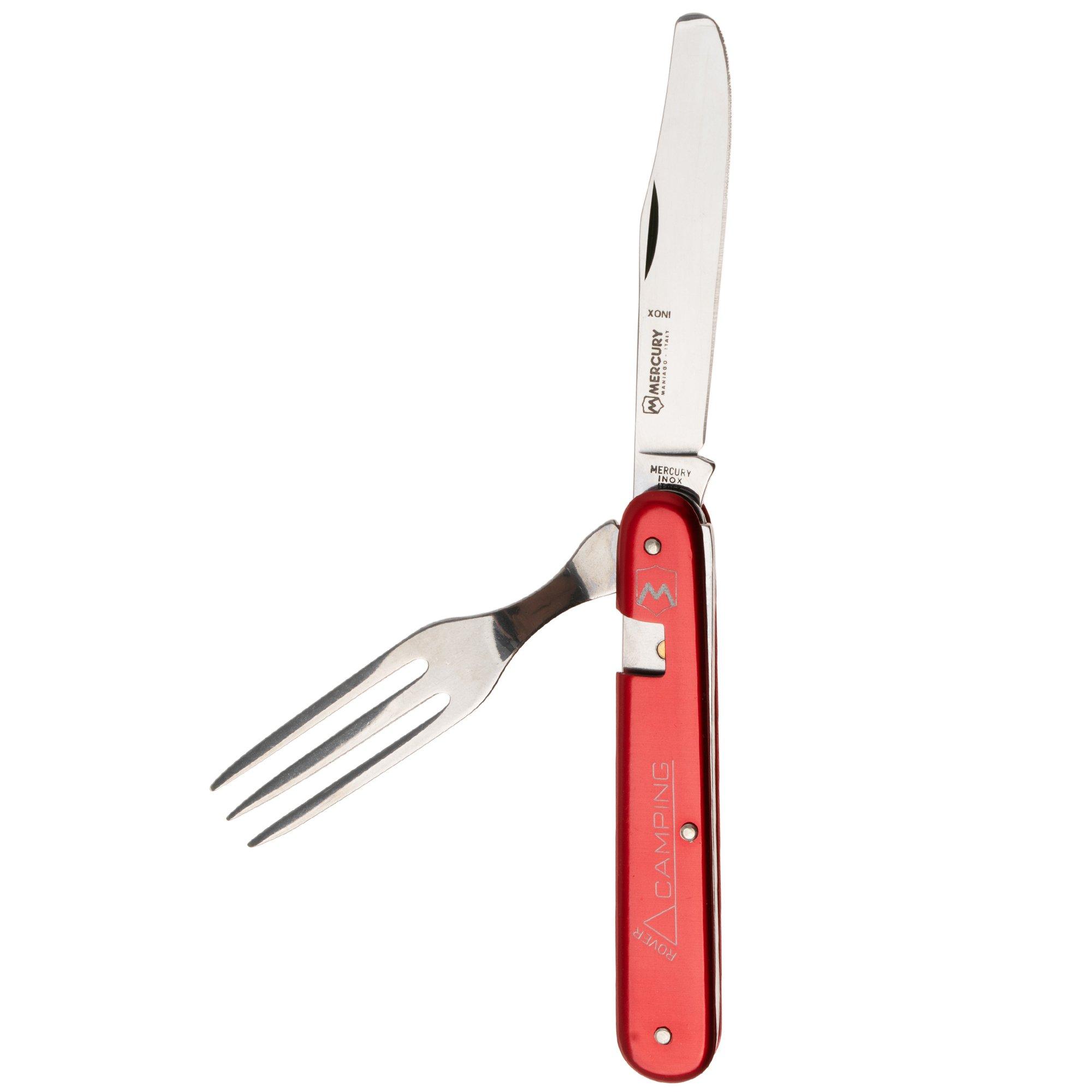 Mercury Rover 992-2ARDFC Red Aluminum, posate da campeggio
