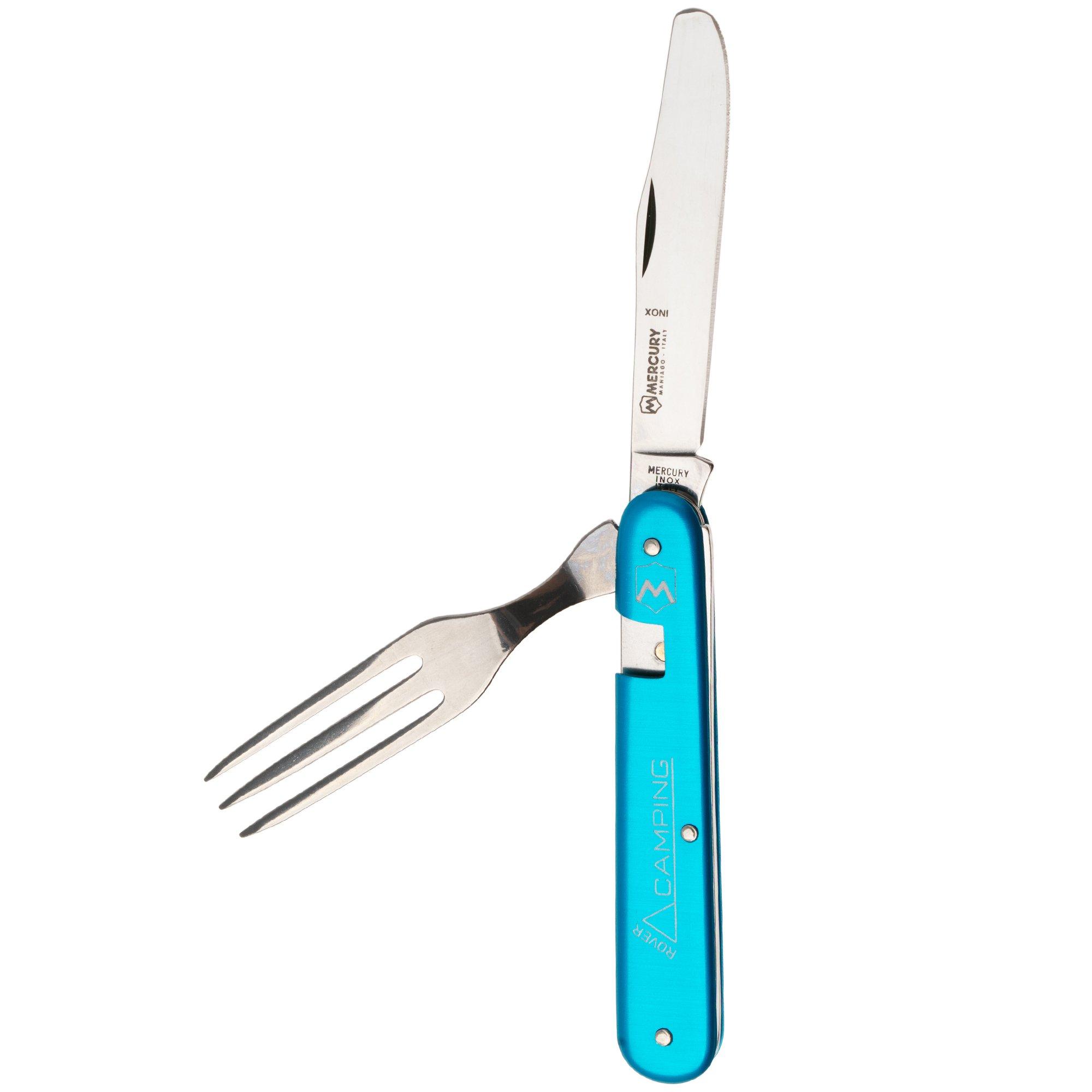 Mercury Rover 992-2ATDFC Turquoise Aluminum, outdoor cutlery