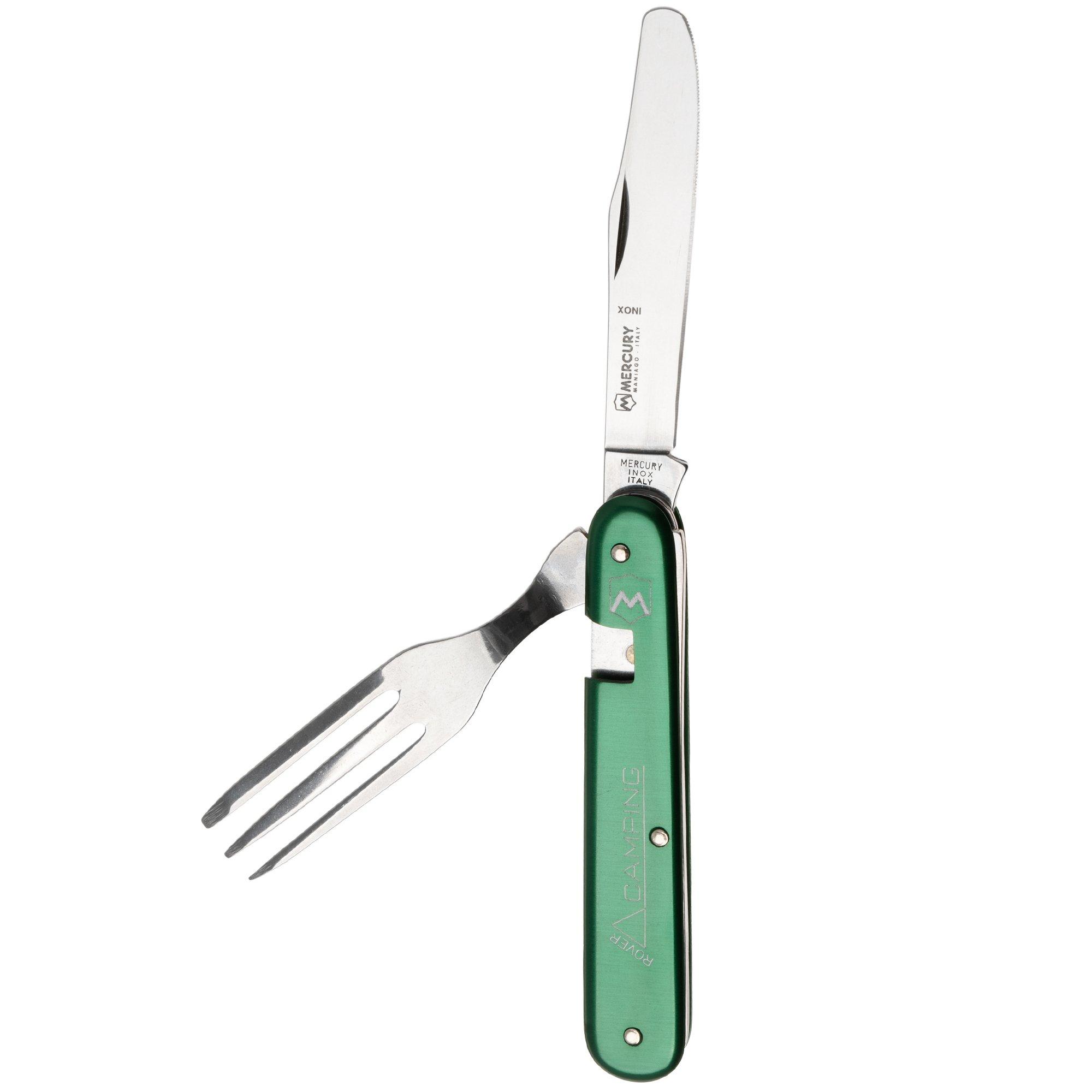 Mercury Rover 992-2AVDFC Green Aluminum, posate da campeggio