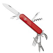 Mercury Multi-Tool Knife 913-8MC Red, 8 funzioni, coltello da tasca
