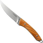 Mercury Trek 925-25LUC, bois d'olivier, couteau de chasse