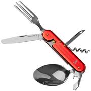 Mercury Voyager 967-6AFC Red Aluminium, outdoor cutlery