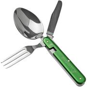 Mercury Rover 992-3AVDFC Green Aluminium, outdoor cutlery