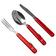 Afbeelding voor Mercury Trip Set 992-5AC Red Aluminum, outdoorbestek