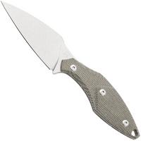 Afbeelding voor Mercury Hawky 9AWK-GCF-C Stonewashed M390, Green Canvas Micarta, vaststaand mes