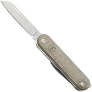 Afbeelding voor Mercury Duca 5 9DUCA5GC-C Stonewashed Elmax, Green Canvas Micarta, zakmes