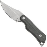 Imagen para Mercury Kali N690 Stonewashed Clip Point, Black G10, cuchillo fijo