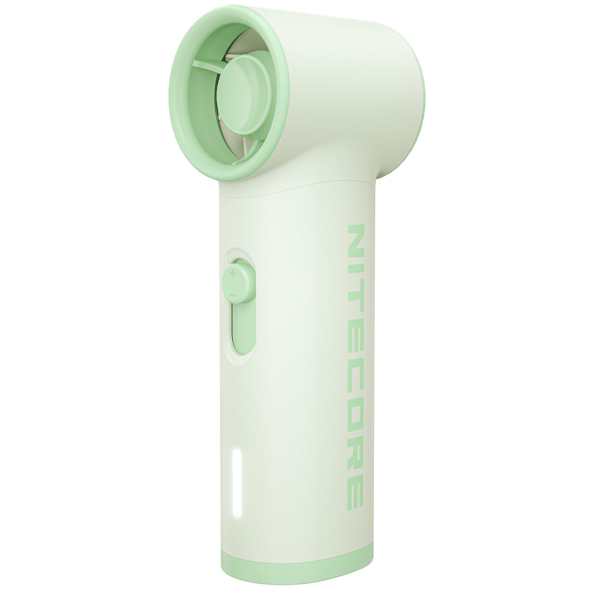 Nitecore NEF01 Lite High-Speed Handheld Fan, Mint Green, ventilateur