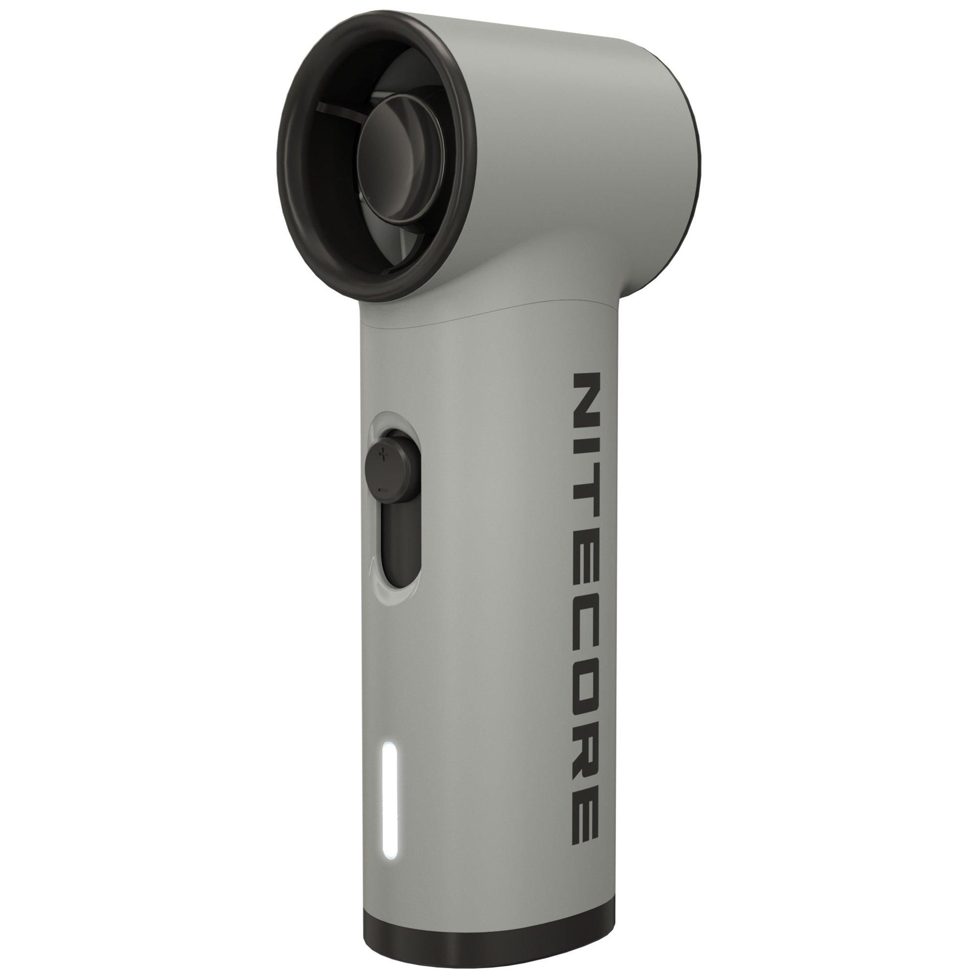 Nitecore NEF01 Lite High-Speed Handheld Fan, Slate Gray, ventilateur
