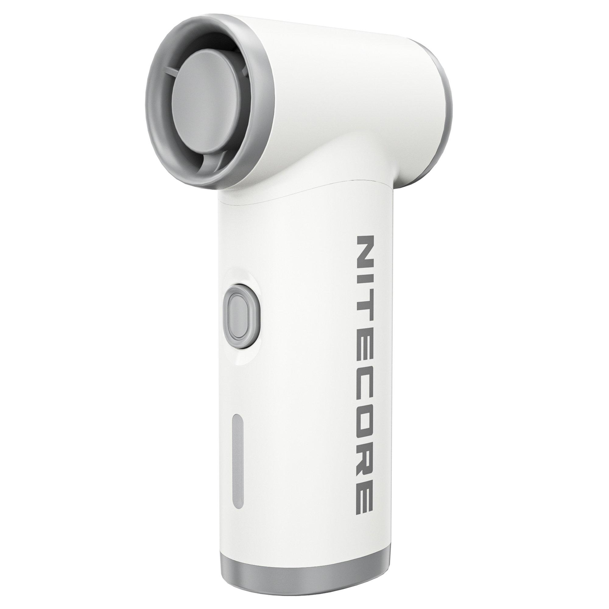 Nitecore NEF Nano High-Speed Handheld Fan, Frost White, ventilateur