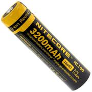 NiteCore accu de type 18650, 3200 mAh, Button Top