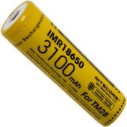 Nitecore IMR18650-battery for the NiteCore TM28 (10A) 3100mAh