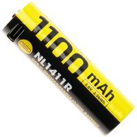 Afbeelding voor Nitecore NL1411R, 14500 oplaadbare Li-ion accu, 1100 mAh