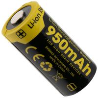 Image pour Nitecore NL169, 16340 batterie Li-ion rechargeable, 950 mAh
