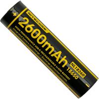 Image for Nitecore NL1826RUSBC rechargeable 18650 Li-ion battery, 2600mAh