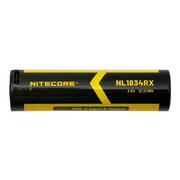 NiteCore NL1834RX Micro-USB oplaadbare 18650 Li-ion accu, 3400mAh