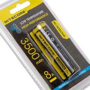 Nitecore Low-Temp 18650 Li-ion Battery High Performance, 3500mAh