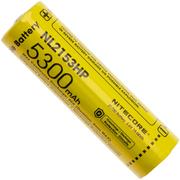 Nitecore NL2153HP oplaadbare 21700 Li-ion accu, 5300 mAh