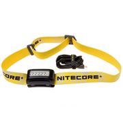 NiteCore NU10 lightweight rechargeable head torch, black