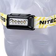 Nitecore NU10 CRI torcia frontale leggera ricaricabile, nera