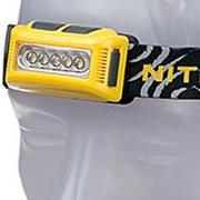 NiteCore NU10 lichtgewicht oplaadbare hoofdlamp, geel
