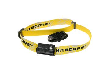 NiteCore NU20 ultraleichte aufladbare Stirnlampe, schwarz