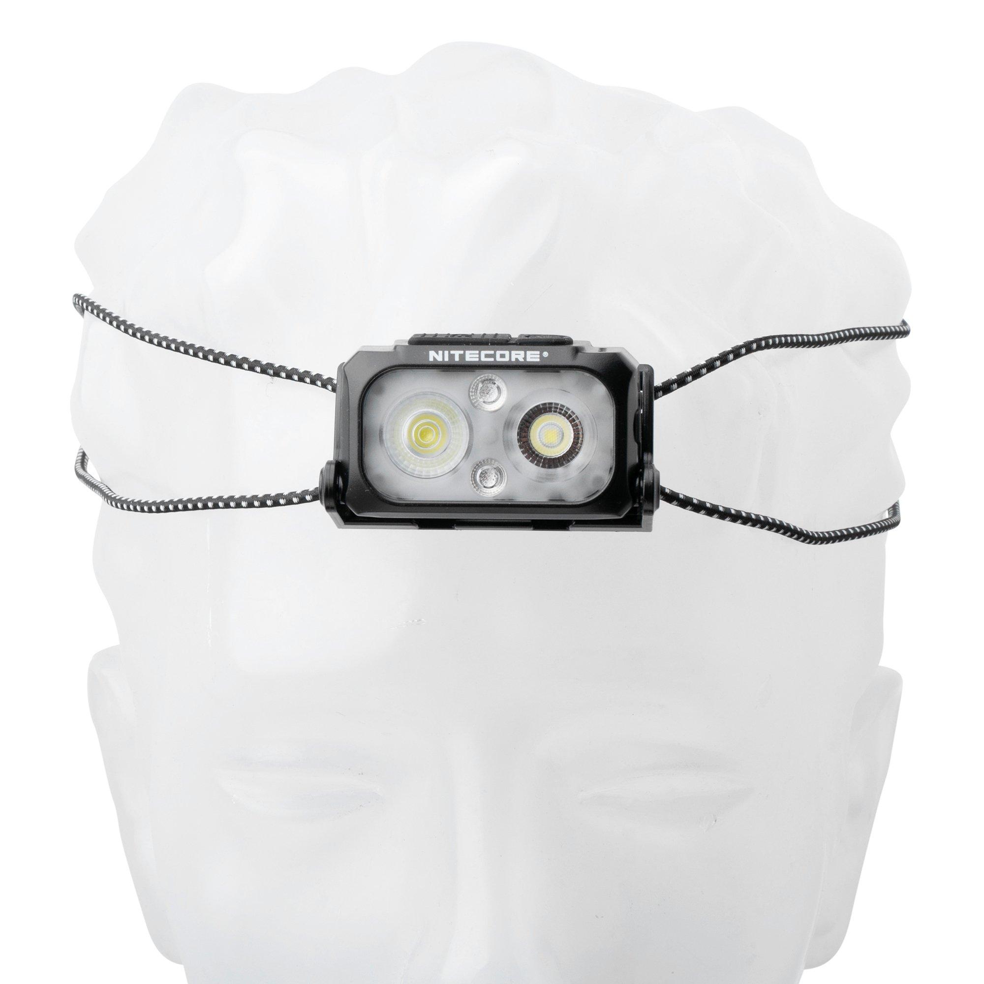 Nitecore NU21 Midnight Shadow, rechargeable head torch, 360 lumens