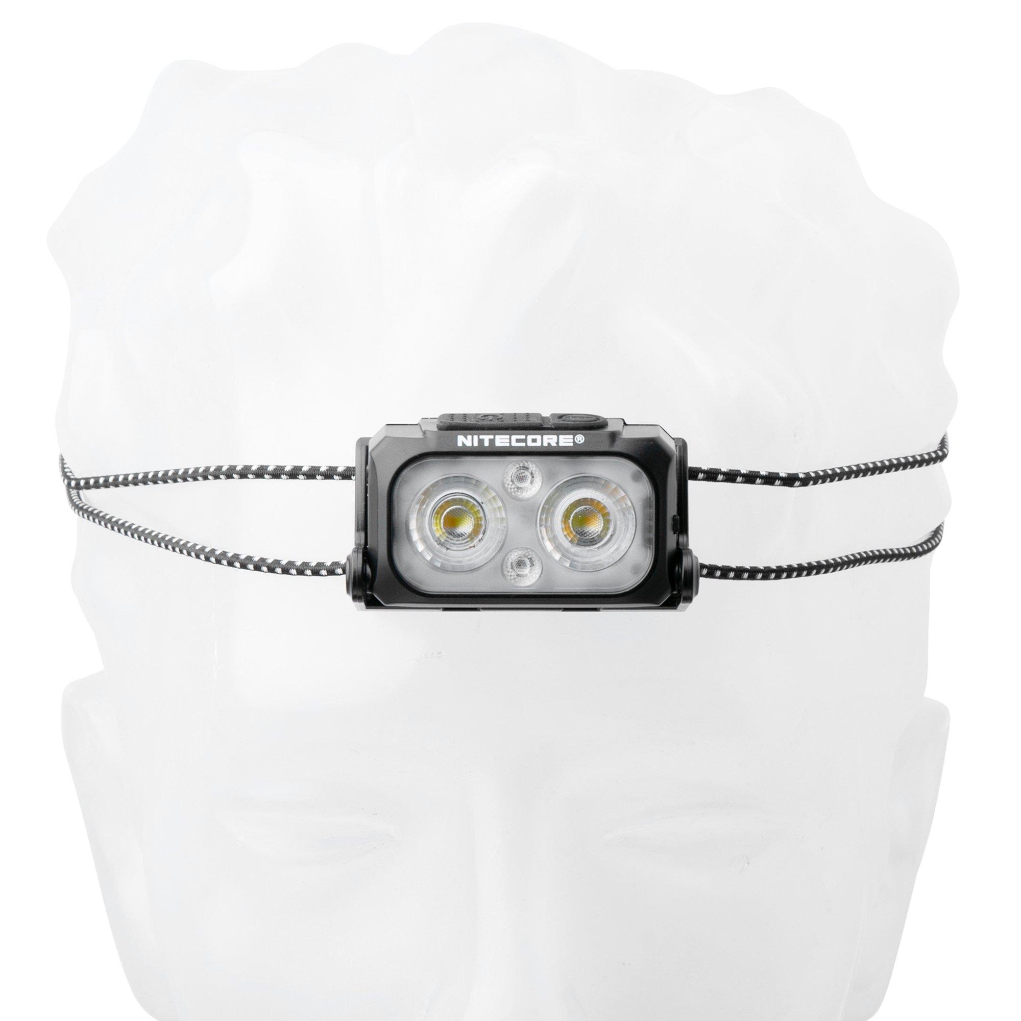 Latarka czołowa Nitecore NU25 MCT UL UHE LED, ładowana, 400 lumenów