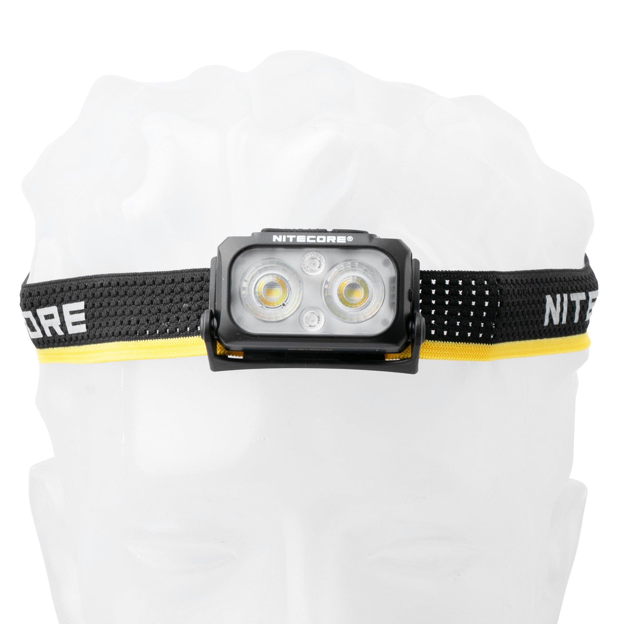 Nitecore NU25 MCT UHE LED, wiederaufladbare Stirnlampe, 400 Lumen