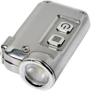 Nitecore TINI SS rechargeable keychain flashlight, Glacier