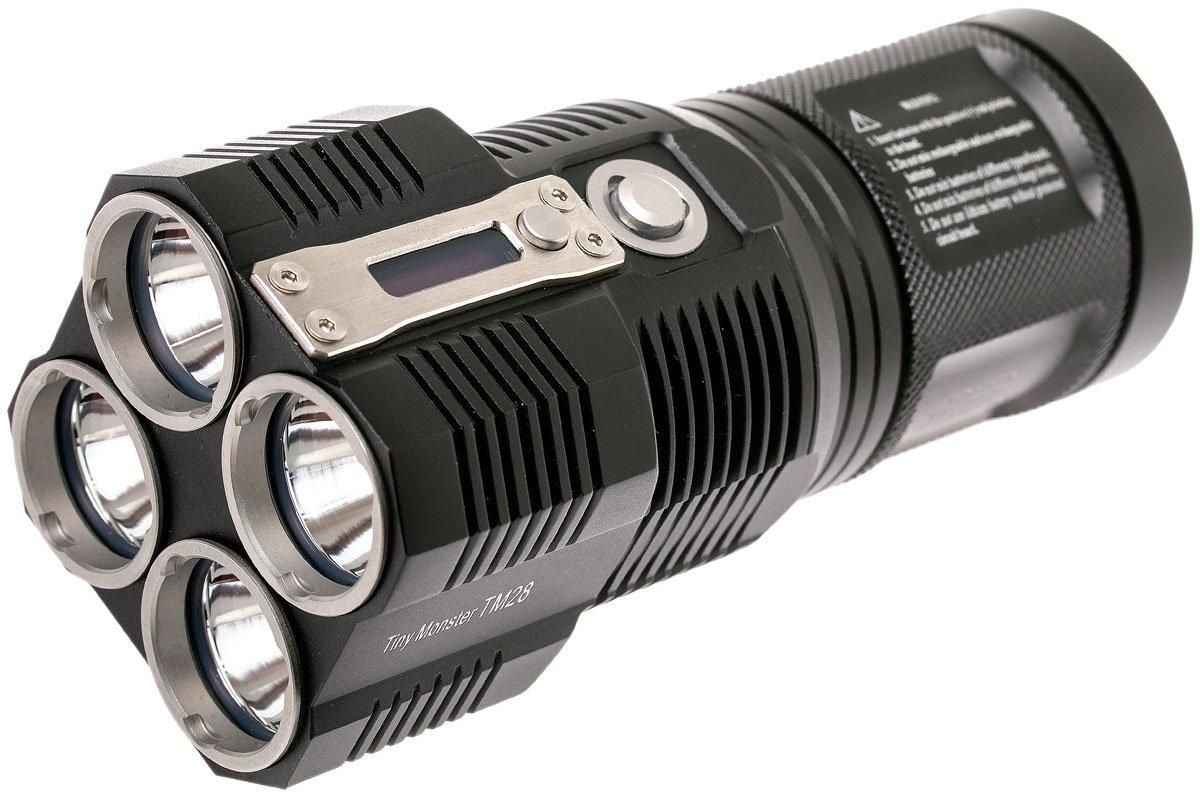 Lampe Torche Nitecore TM28 QUADRAY - 6000Lumens