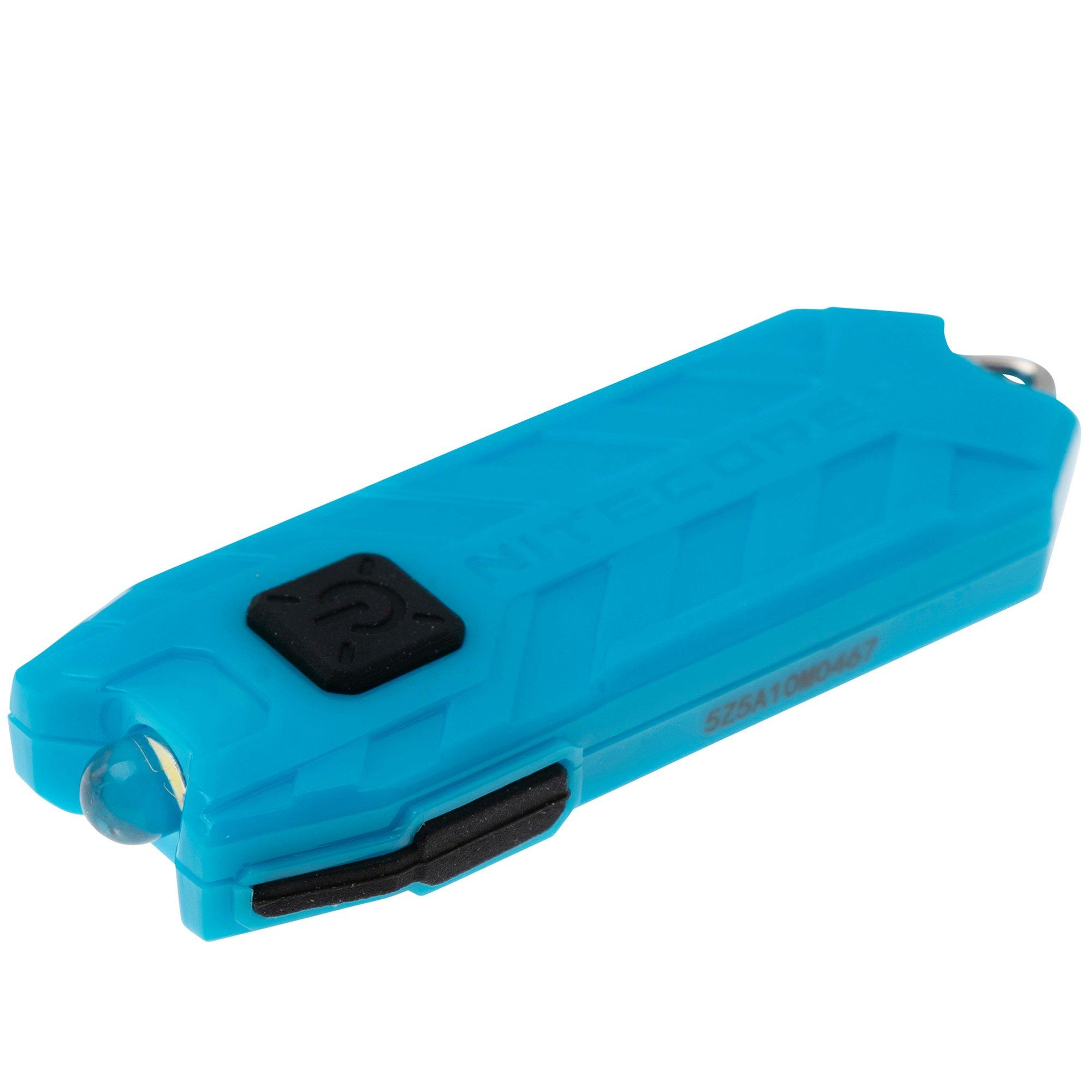 Latarka brelok NiteCore Tube V2.0 Azure, ładowana, LED