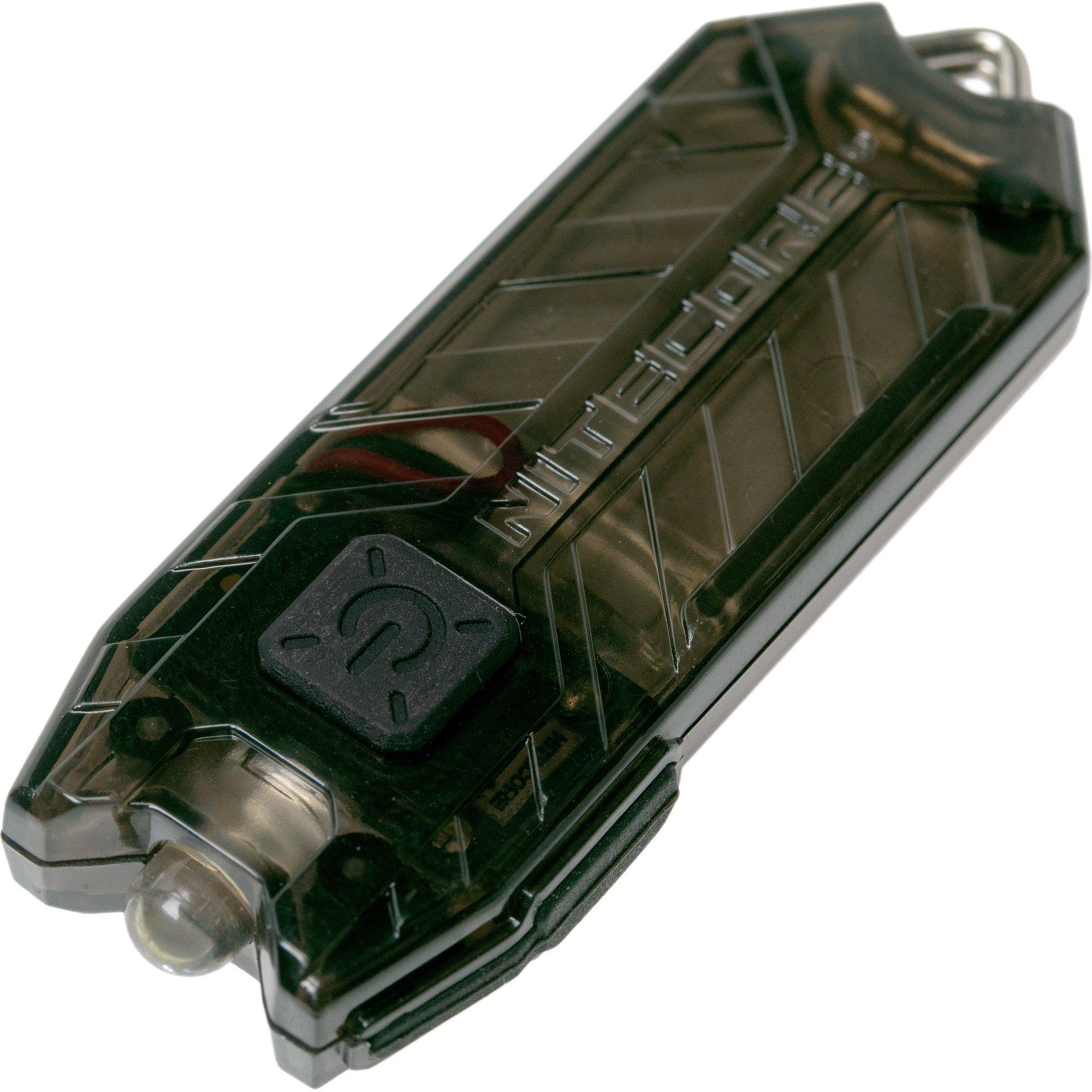 Latarka Nitecore Tube V2.0, ładowana, brelok, czarna