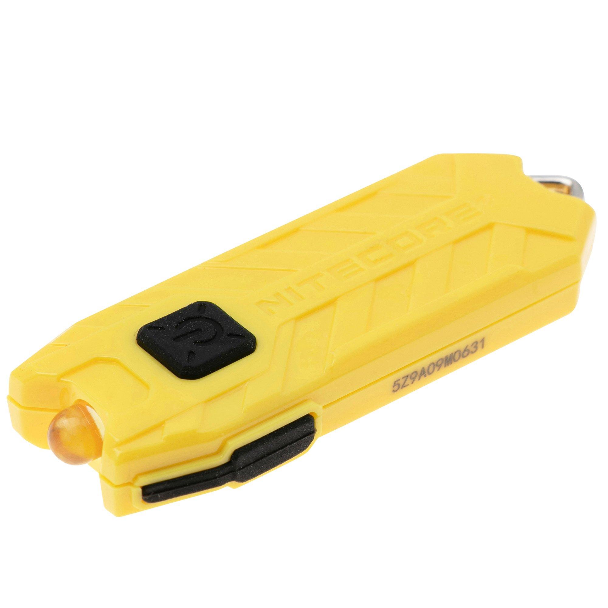 NiteCore Tube V2.0 Lemon,aufladbare LED Schlüsselanhänger Lampe
